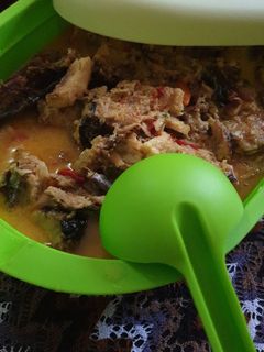 Foto resep Mangut Ikan Pari Asap