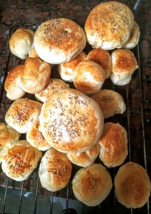 Una foto de Pan de viena (Hamburguesas, chips, pebetes)