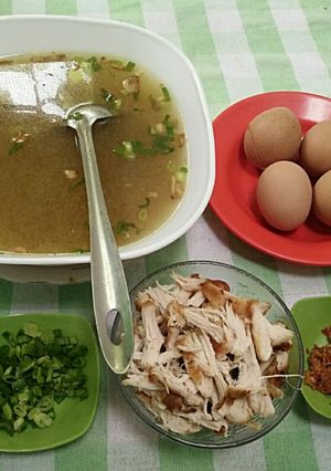 Foto resep Soto bening sambel kemiri