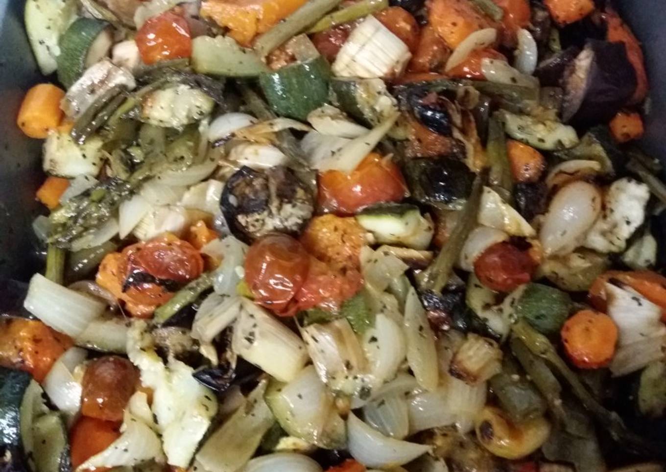 Verduras al horno