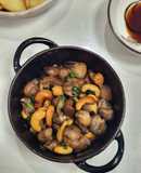 Nấm rơm hạt điều kho tiêu