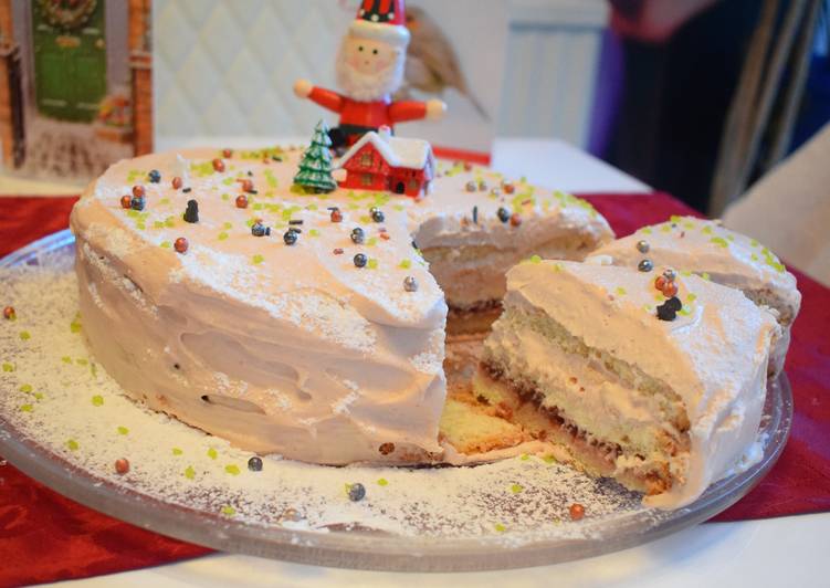 Step-by-Step Guide to Prepare Quick My Christmas cream cake