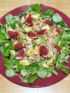 Una foto de Ensalada de higos
