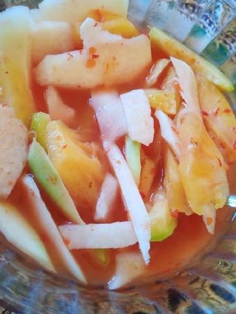 Cara Gampang Menyiapkan Resep Es rujak buah segar yang Sempurna Anti Ribet, Sempurna