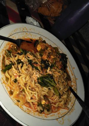 Foto resep Mie kuah pedas