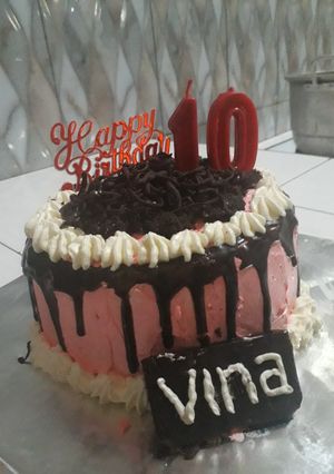 Foto resep Kue ultah sederhana hasil istimewa🤩