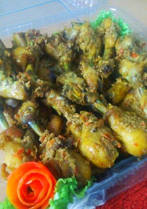 Foto resep Ayam penyet sambal goang #BikinRamadanBerkesan