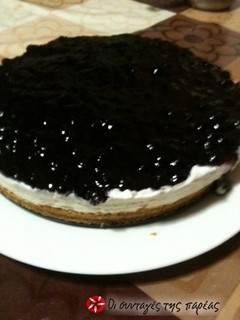 Φωτογραφία της συνταγής Cheesecake με λευκή σοκολάτα