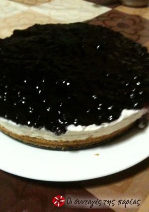 Φωτογραφία της συνταγής Cheesecake με λευκή σοκολάτα