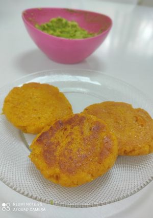 Una foto de Hamburguesas de calabaza