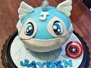 Gambar menghias cake dengan fondant