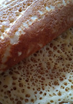 صورة لوصفة بغرير بزاف خفيف ونجاح 🍪🍪🍯