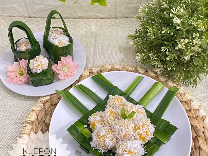 Anti Ribet, Bikin Klepon Labu Kuning Dengan Takir Anyaman Praktis