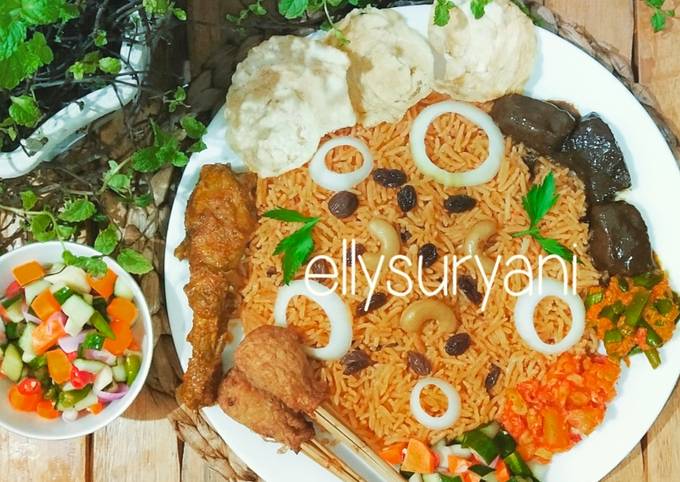 Standar Cara mudah bikin Nasi Minyak Samin Khas Palembang Periuk/Liwet Ala Rumah Kami dijamin spesial