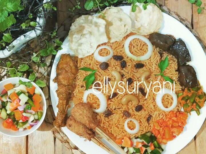 Bagaimana Menyiapkan Nasi Minyak Samin Khas Palembang Periuk/Liwet Ala Rumah Kami, Bikin Ngiler