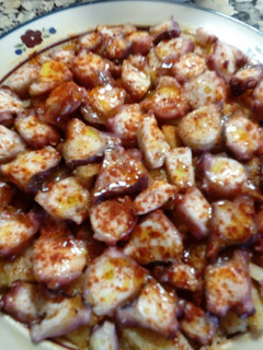 Una foto de Pulpo a la gallega