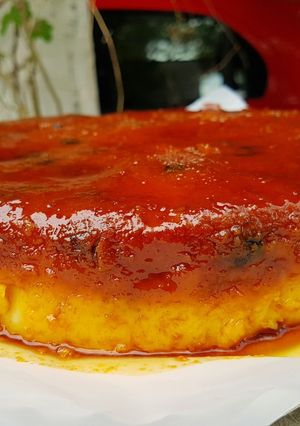 Una foto de Budín de pan c/ pasas de uva