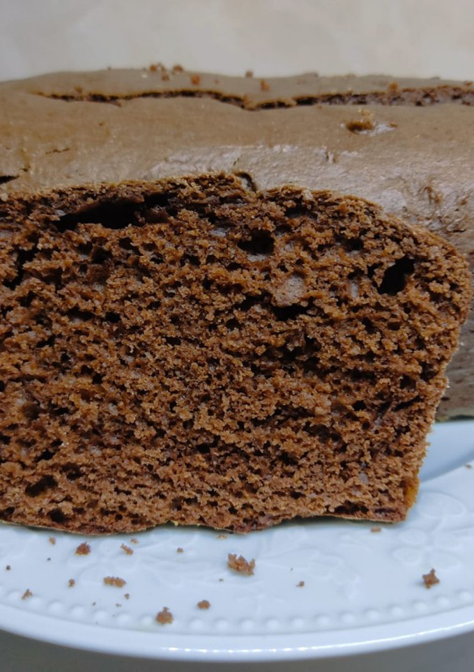Una foto de Budín chocolatoso