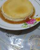 Egg pudding,on the hob
