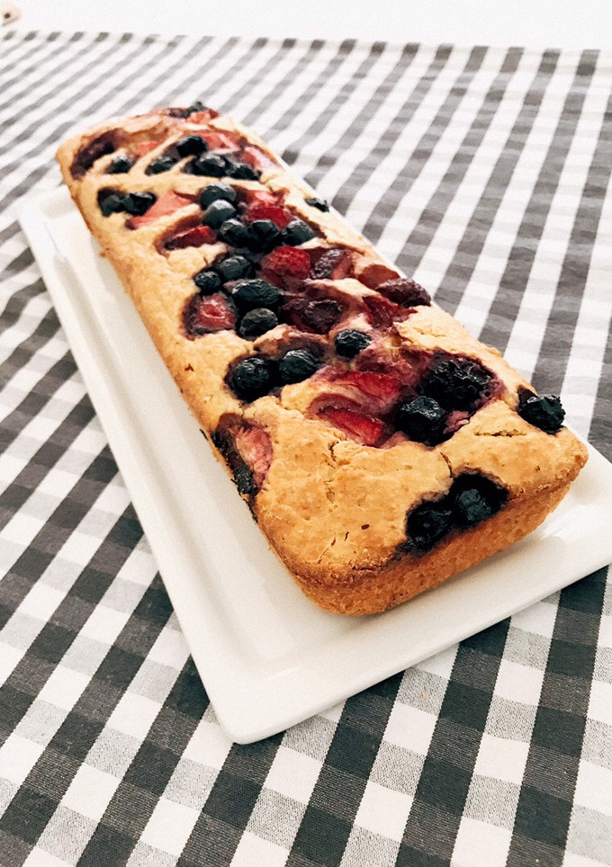 Una foto de Budín de Limón