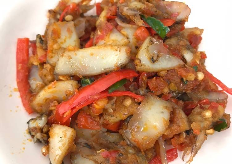 Easiest Way to Prepare Any-night-of-the-week Sambal Cumi Kering