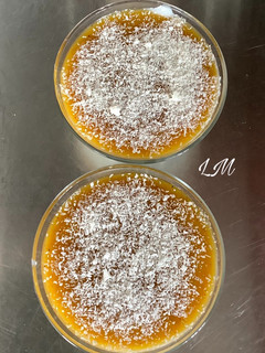 Una foto de Vasitos de yogur con mango especiado