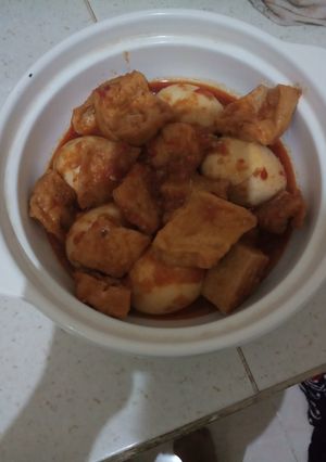 Foto resep Bali telur tahu