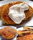 Зразы с грибами и квашеной капустой