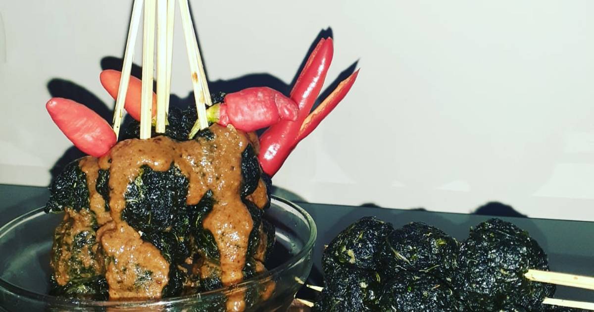 Resep Sate Daun Singkong Saos Bumbu Kacang Mom K2 Oleh Mom K2 Cookpad