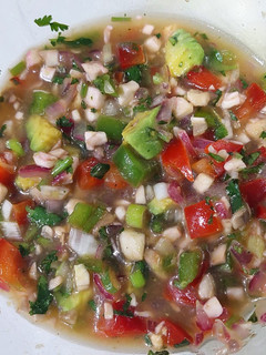 Una foto de Ceviche de champiñón ¡¡excelente picoteo!!