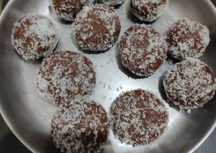 Step-by-Step Guide to Prepare Perfect Choco coconut ladoo