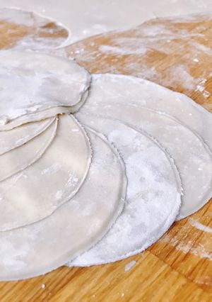 Hình của món 🌱 Vỏ Bánh Xếp Mandu (Không Dùng Trứng).