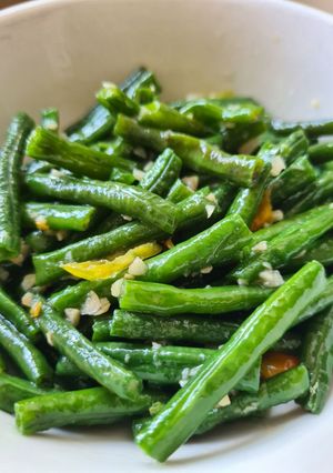 Foto resep Tumis Kacang Panjang Bawang Putih