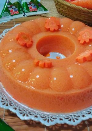Foto resep Puding Lumut Wortel