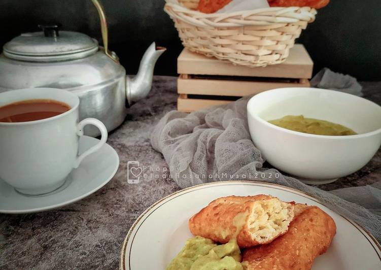 Resepi Cakoi Sourdough dan Sangkaya Pandan yang Sederhan