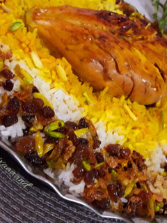 عکسی از دستور پلو بحرینی