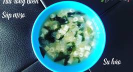 Hình ảnh món Nui rong biển súp miso su hào hạt quinoa
#teamtrees ??