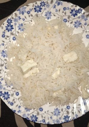 A picture of Cheese(paneer) pulav.