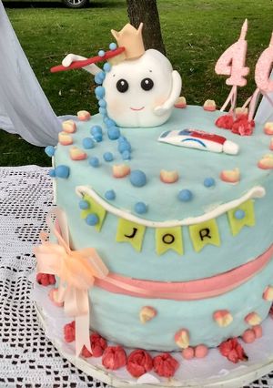 Una foto de Torta para el cumple de 40 de Jor