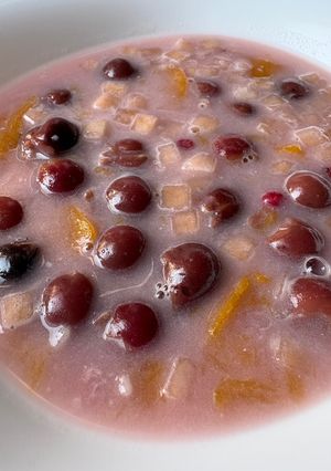 Egyszerű gyümölcsleves recept fotója