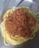 Mì ý sốt bò bằm