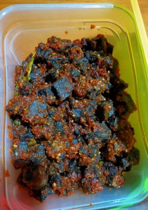 Foto resep Paru Balado
