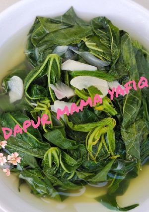 Foto resep Rebusan daun ubi