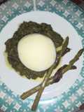 Burratina acciughe e asparagi