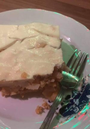 Rakott karfiol maradék rizses húsból recept fotója