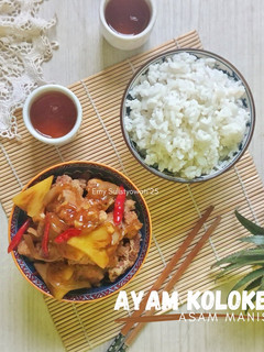 Foto resep Ayam Koloke Asam Manis