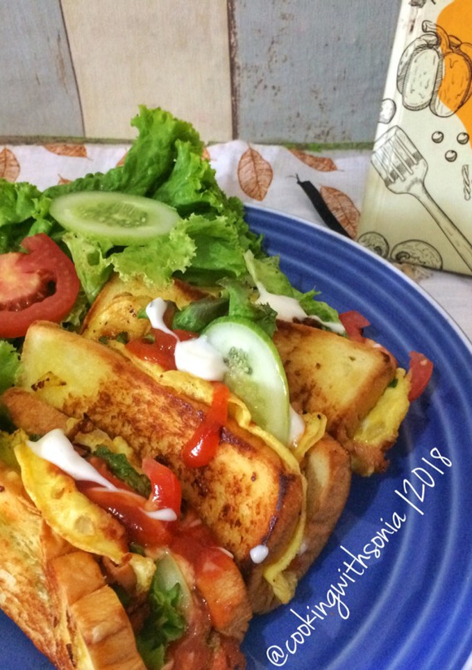 Foto resep Roti John Tawar (Step by Step)