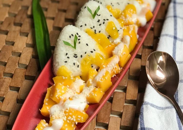 Resep Mango Sticky Rice | Bagaimana Membuat Mango Sticky Rice, Bikin Ngiler