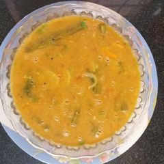 A picture of Sambhar.