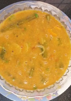 A picture of Sambhar.